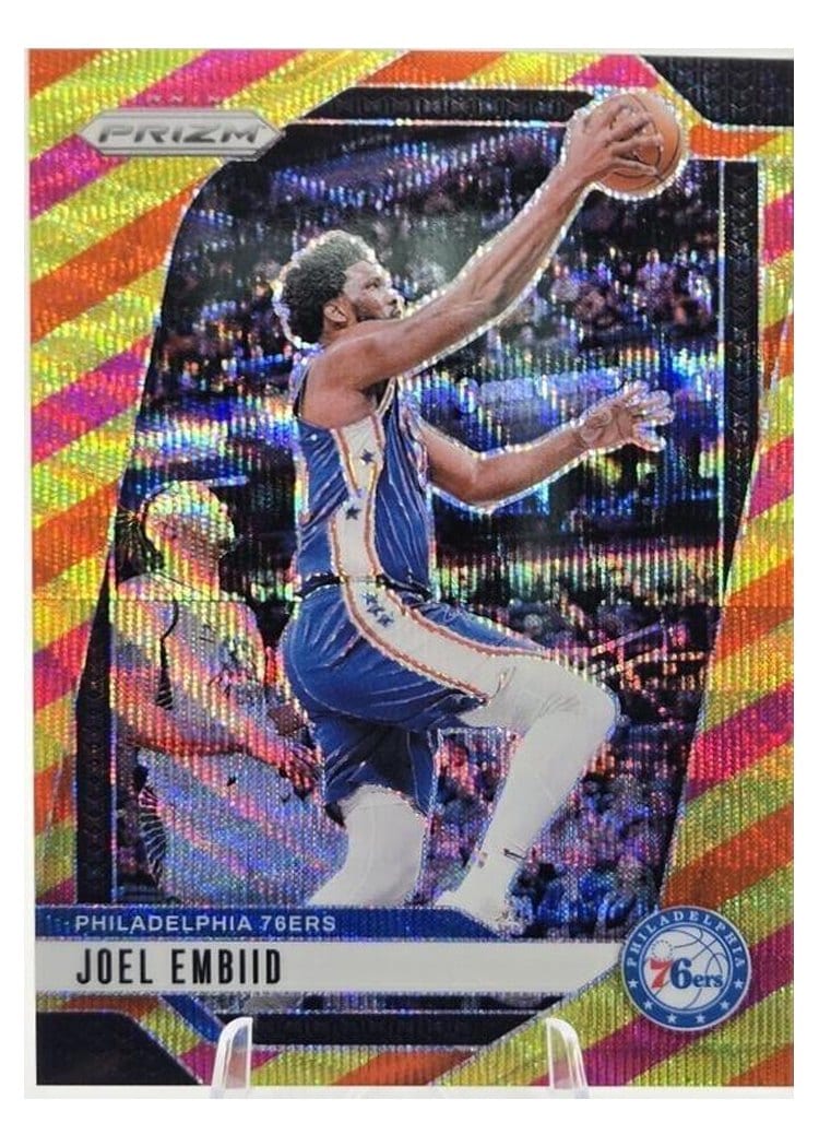 2024 Panini Prizm Joel Embiid #28 card
