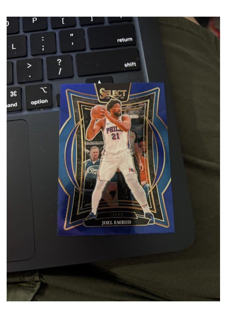 2024 Panini Select Joel Embiid #6 card