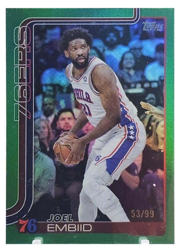2025 Topps Joel Embiid #22 card