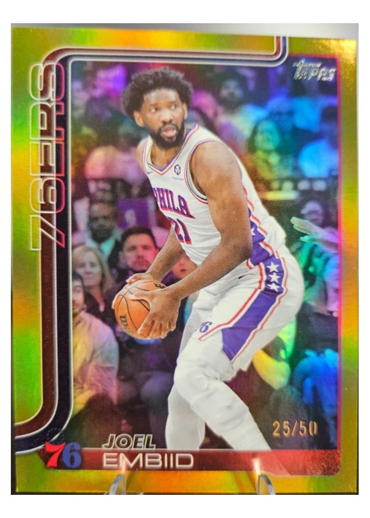 2025 Topps Joel Embiid #22 card