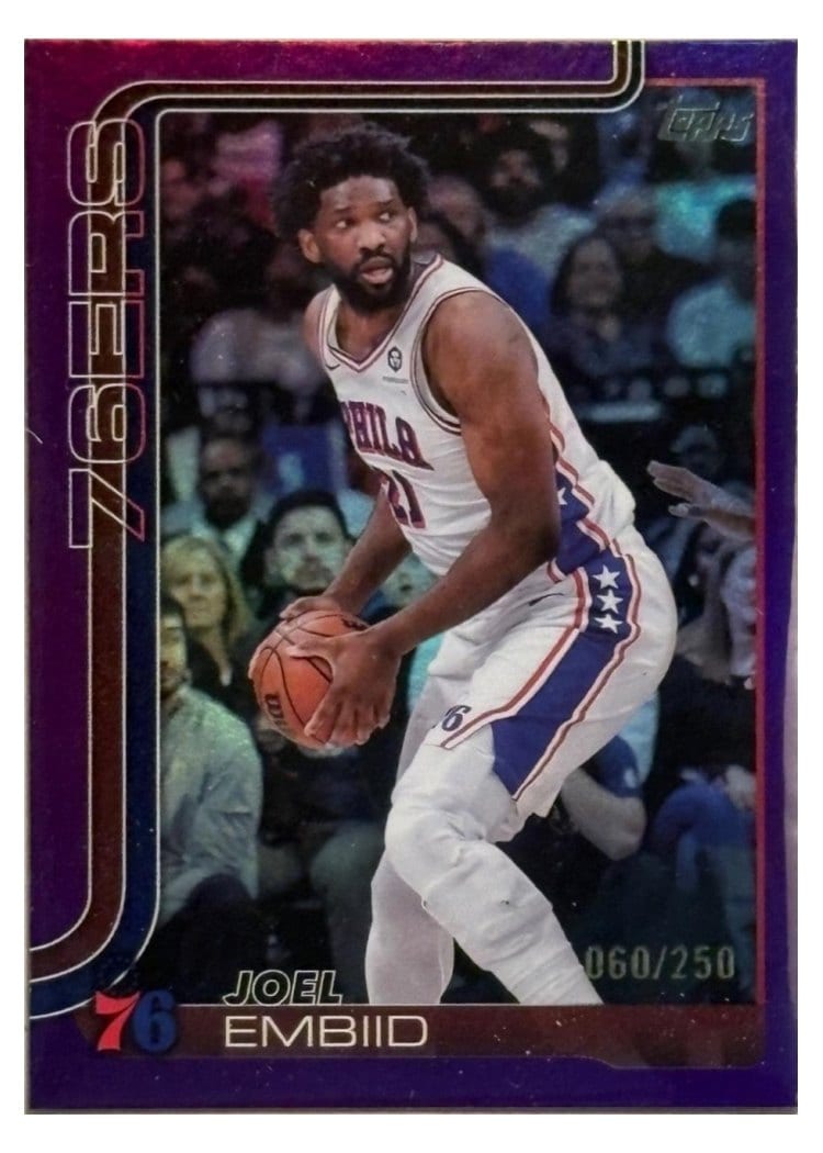 2025 Topps Joel Embiid #22 card