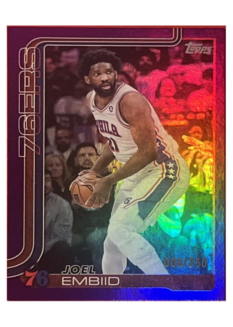 2025 Topps Joel Embiid #22 card