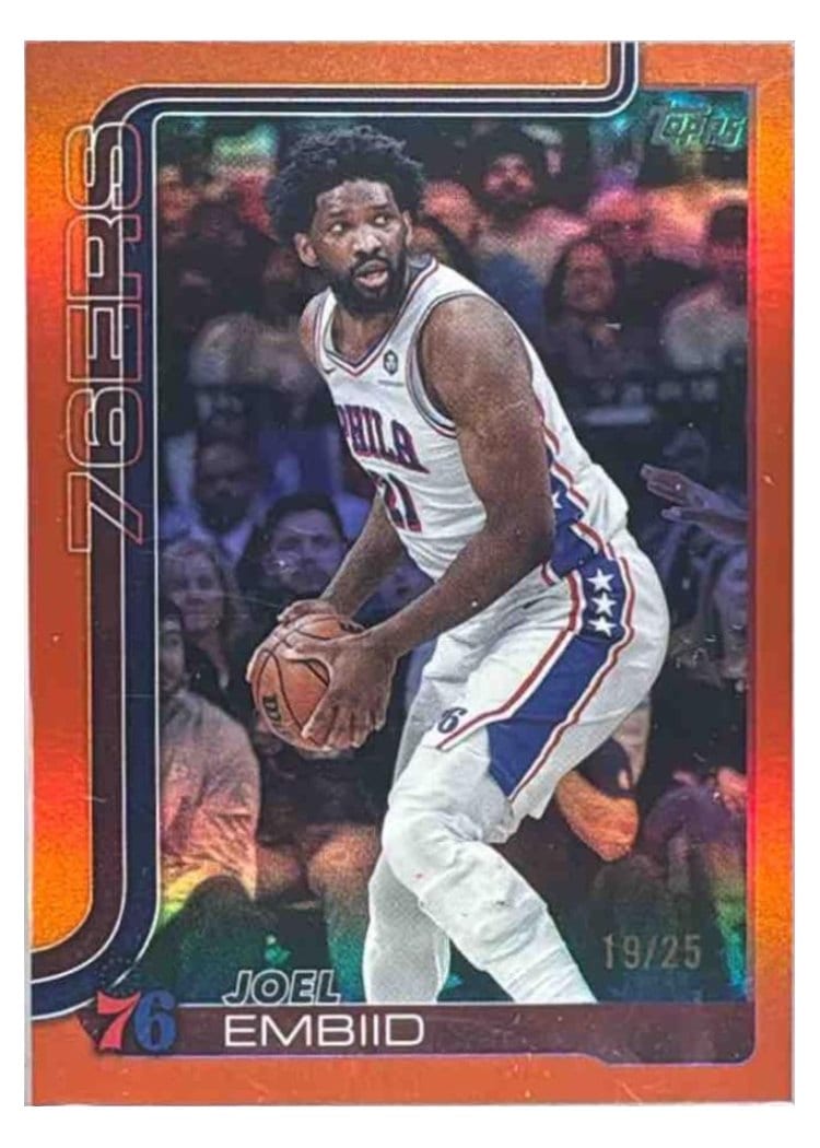 2025 Topps Joel Embiid #22 card