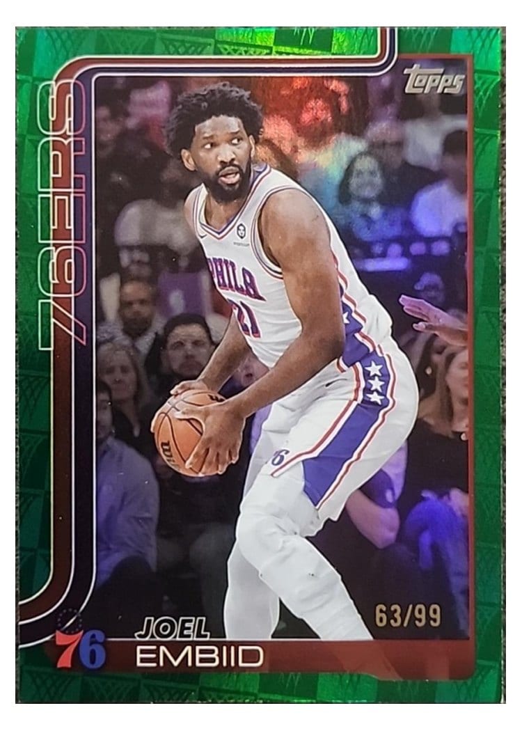 2025 Topps Joel Embiid #22 card