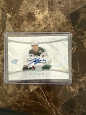 2024-25 Upper Deck Artifacts Autograph Facts Joel Eriksson Ek #AF-JE card