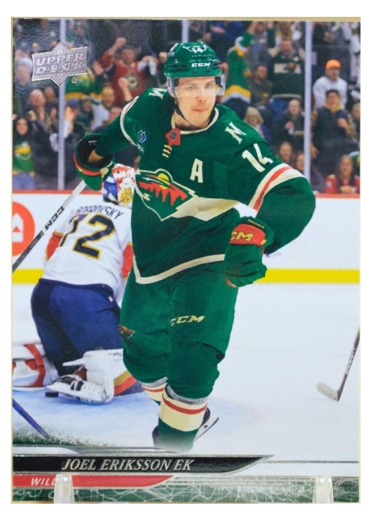 2024-25 Upper Deck Base Set Joel Eriksson Ek #93 card