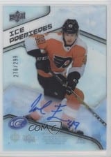 2021-22 Upper Deck Ice 2019 Update - Ice Premieres Autographs Joel Farabee #IPA-JF card