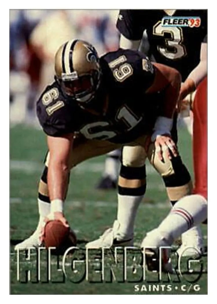 1993 Fleer Joel Hilgenberg #93 card