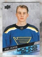 2020 Upper Deck Extended Series Joel Hofer #702 card