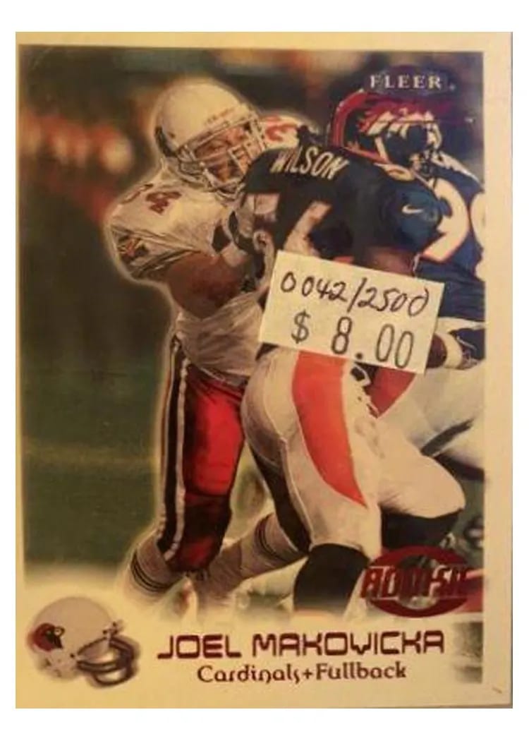 1999 Fleer Focus Joel Makovicka #152R card