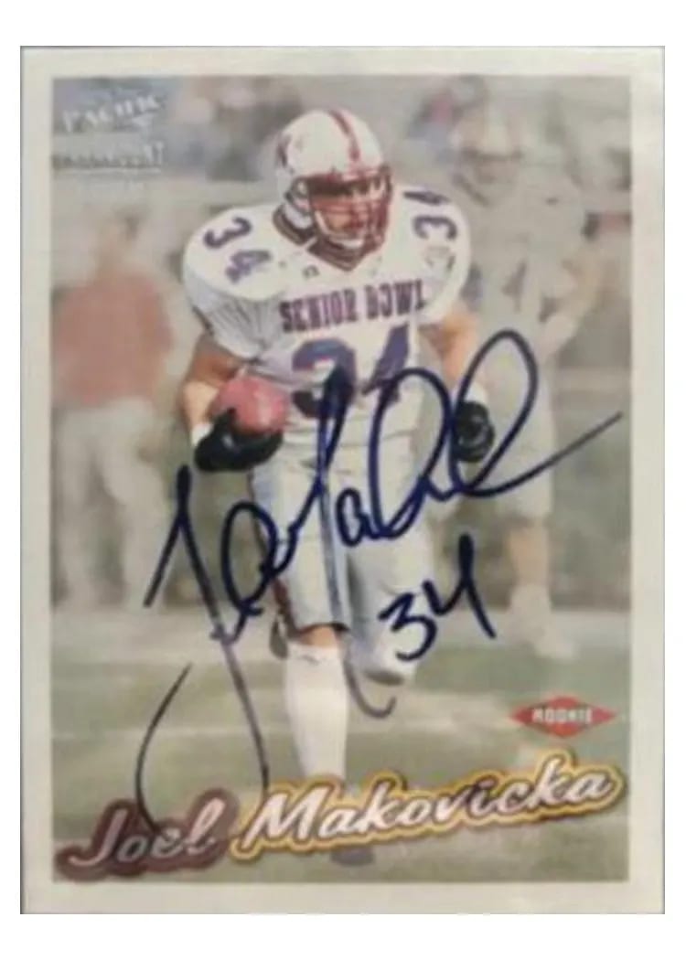 1999 Pacific Paramount Joel Makovicka #3 card