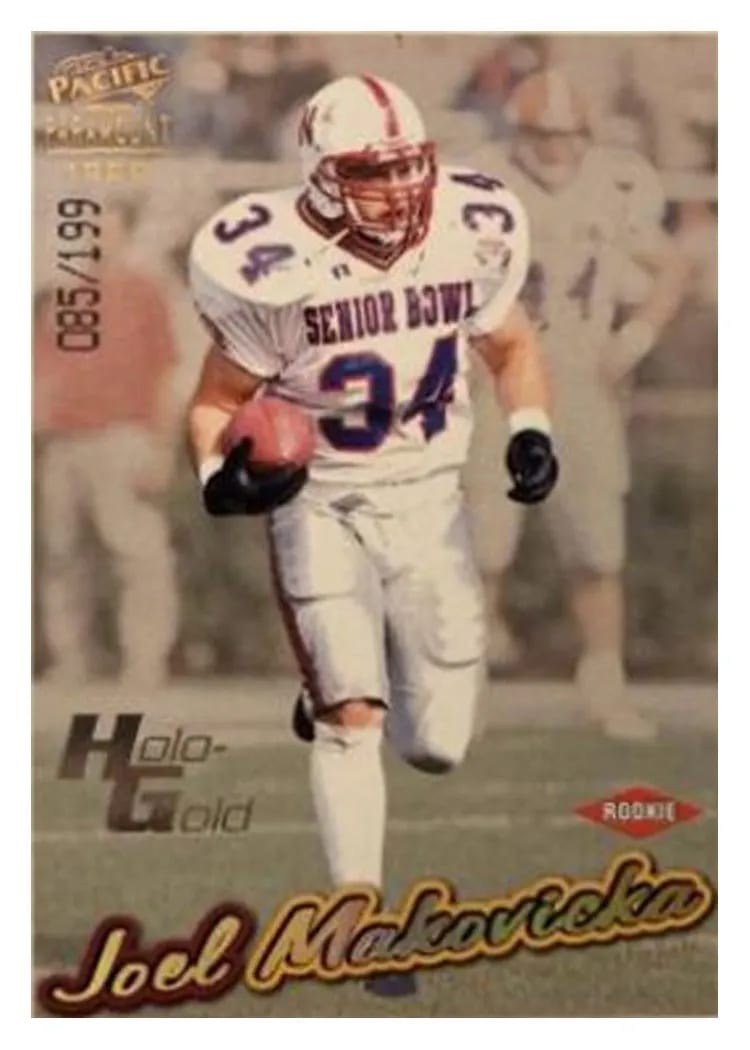 1999 Pacific Paramount Joel Makovicka Gold #3 card