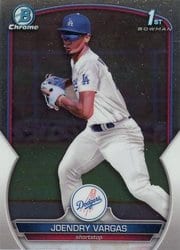 2023 Bowman Chrome Prospects Joendry Vargas #BCP-218 card