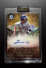 2024 Bowman Chrome Gladiators of the Diamond Autographs Joendry Vargas #GDA-JV card