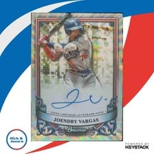 2024 Bowman Sterling Prospect Autographs Joendry Vargas #PA-JV card