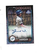 2024 Topps Pro Debut Autographs Joendry Vargas #PD-55 card