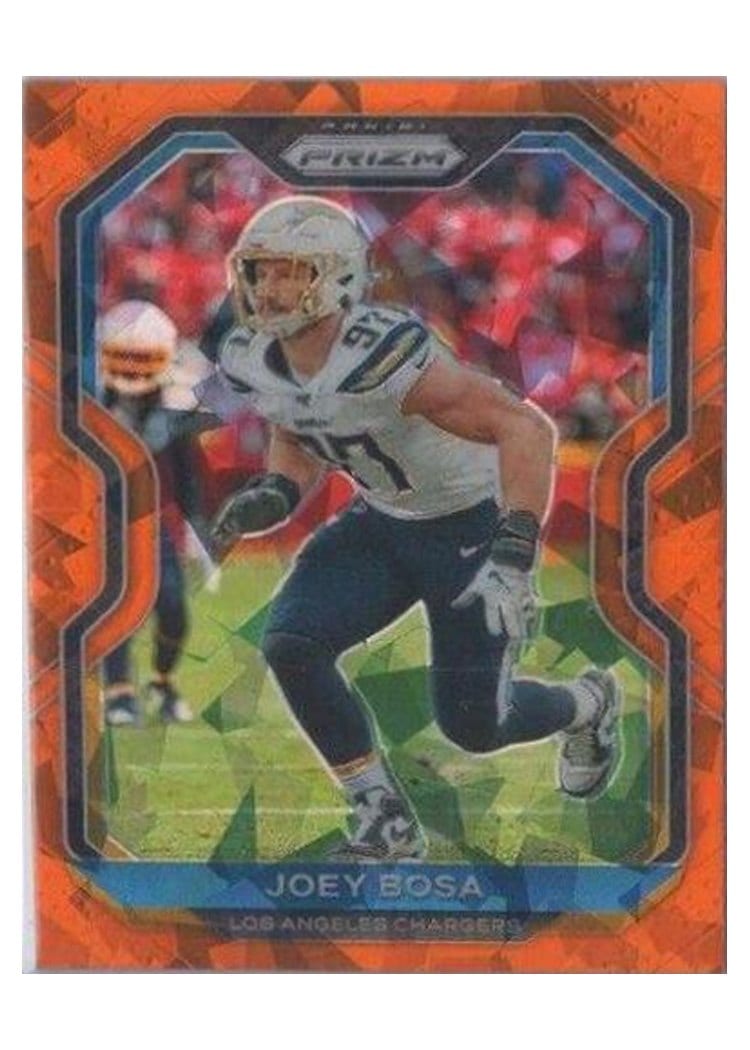 2020 Panini Prizm Joey Bosa Orange Ice #143 card