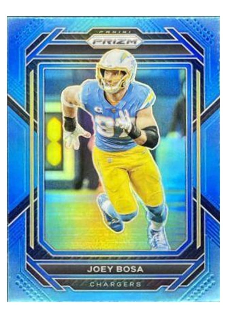 2022 Panini Prizm Base Set Joey Bosa Blue #155 card