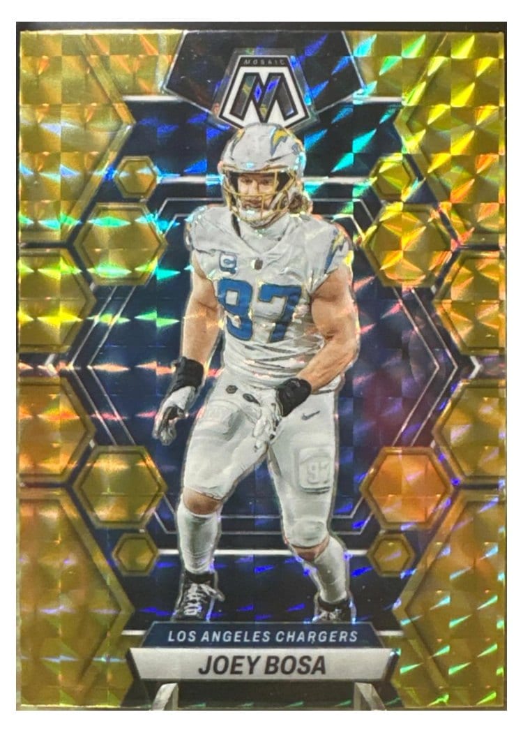 2023 Panini Mosaic Base Set Joey Bosa #131 card