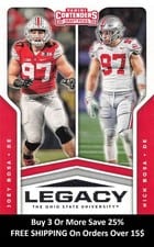 2020 Panini Contenders Draft Picks Legacy Joey Bosa/Nick Bosa #10 card