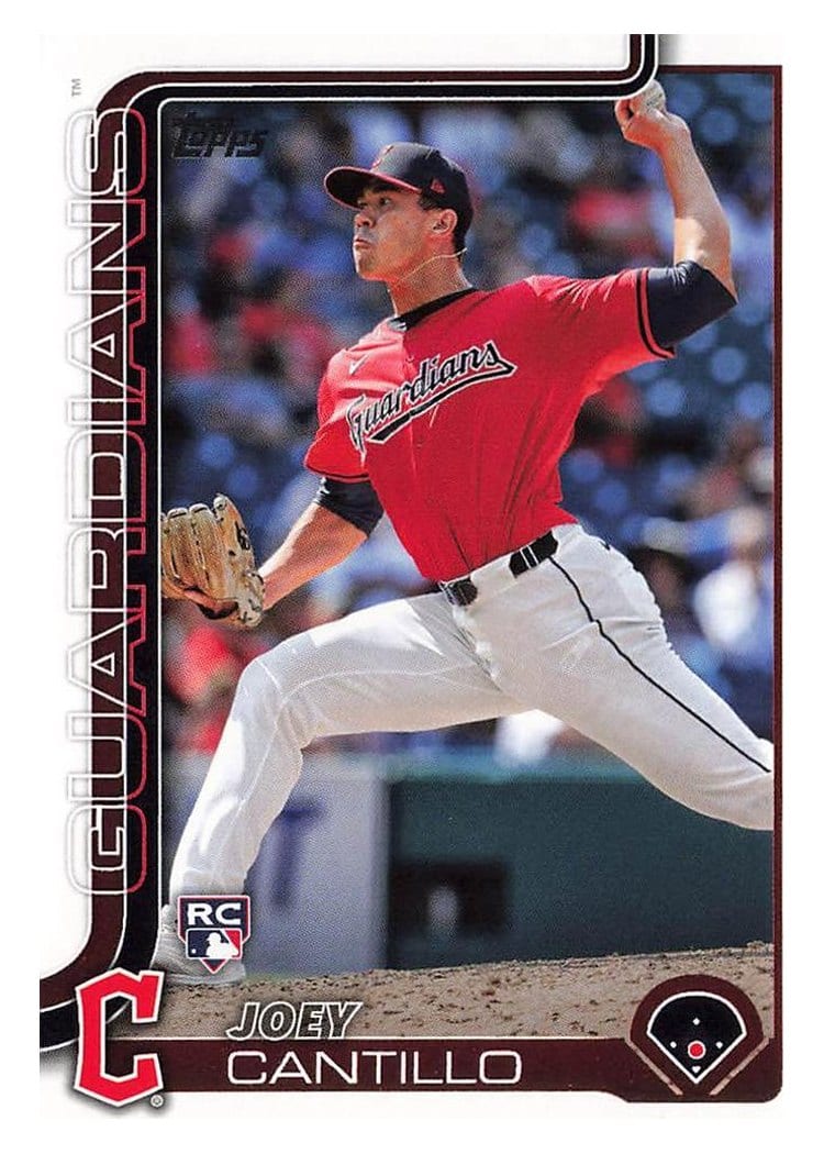 2025 Topps Base Set Joey Cantillo #318 card