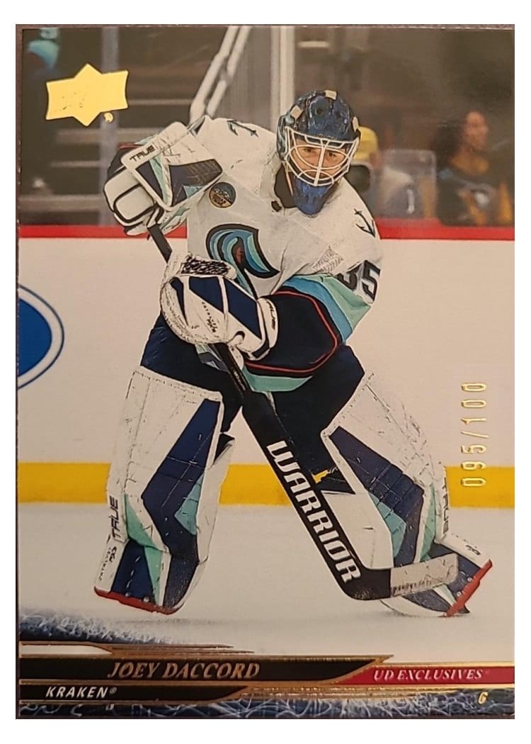 2024-25 Upper Deck Base Set Joey Daccord #395 card