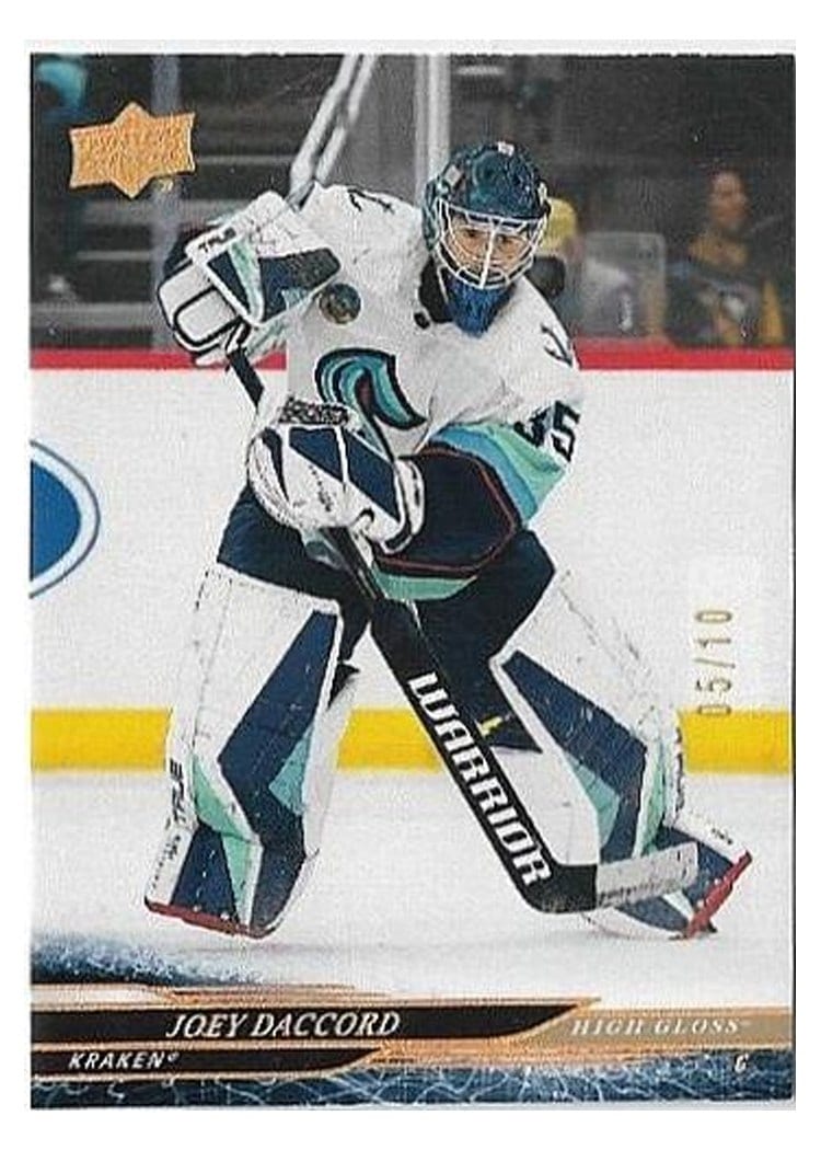 2024-25 Upper Deck Base Set Joey Daccord #395 card