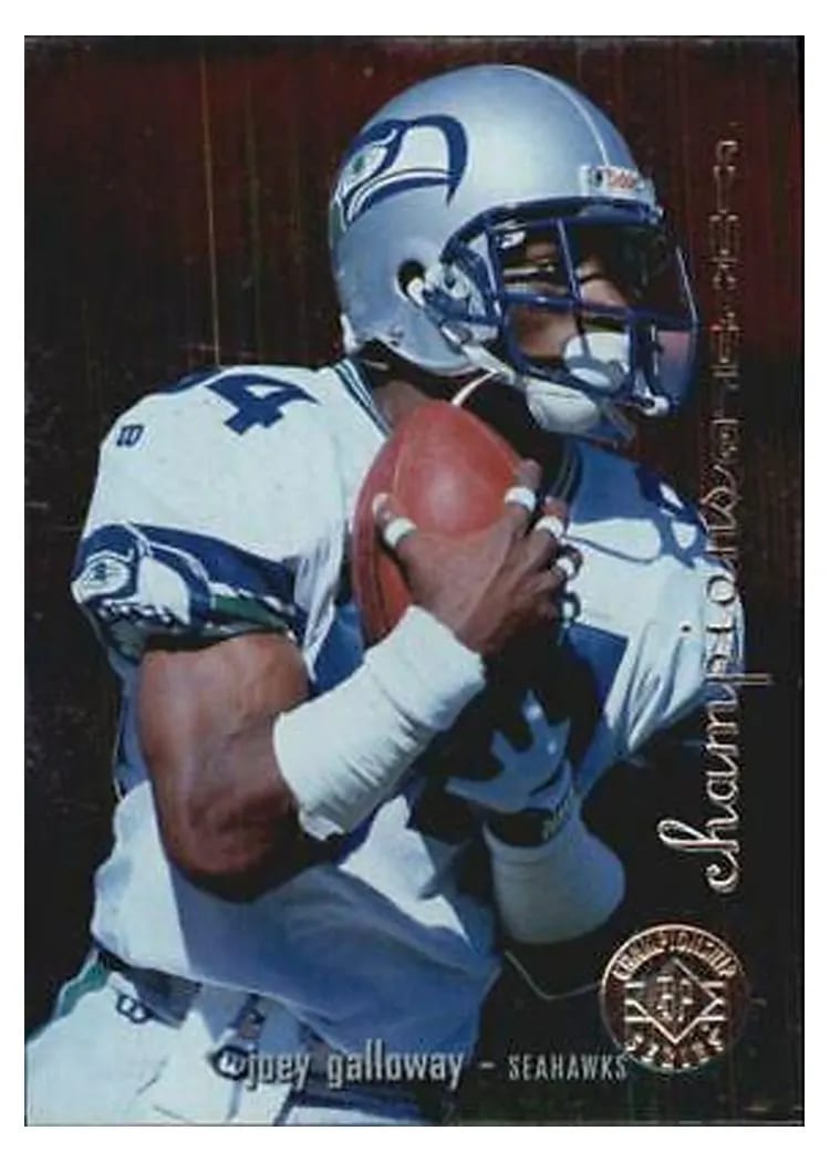 1995 SP Championship Joey Galloway #42 card
