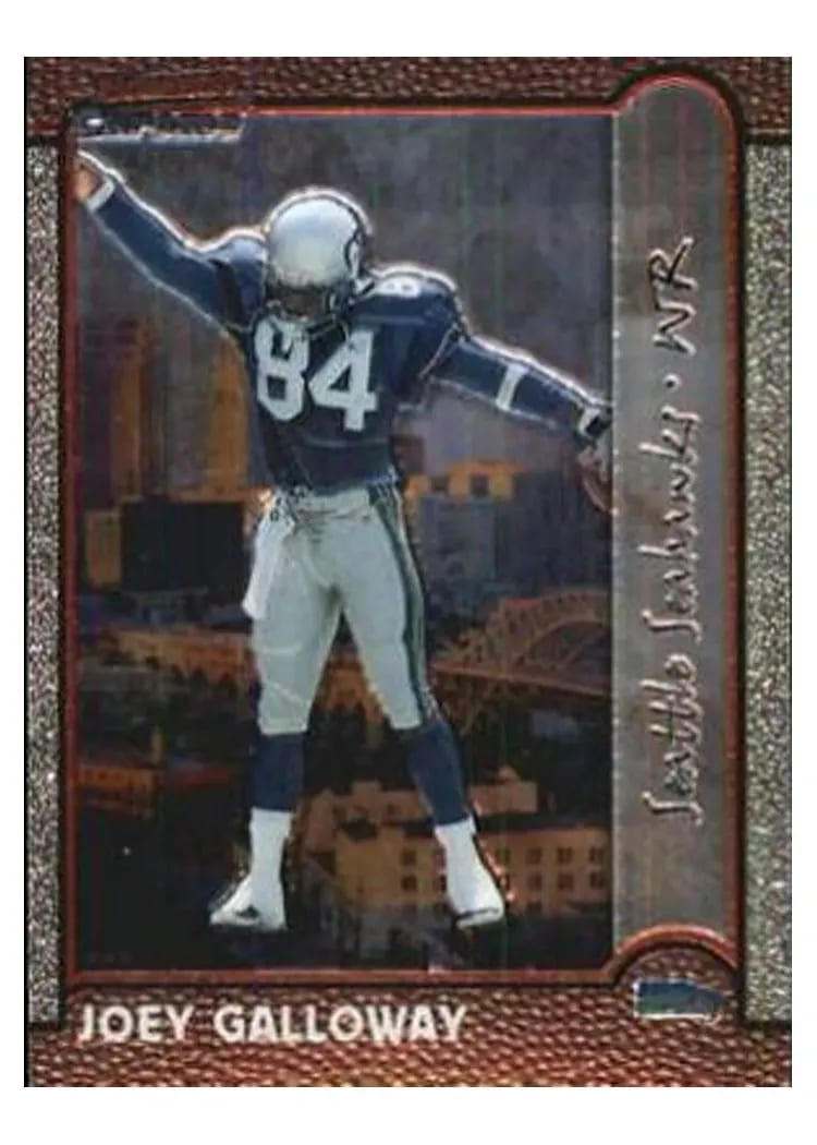 1999 Bowman Chrome Joey Galloway #7 card