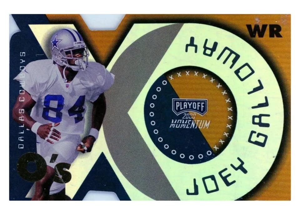 2000 Playoff Momentum Joey Galloway O's #25 card