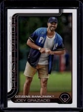 2025 Topps 2024 First Pitch Series Two Joey Graziadei #FP2-1 card