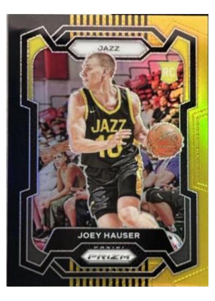 2023-24 Panini Prizm Base Set Joey Hauser Black Gold #293 card