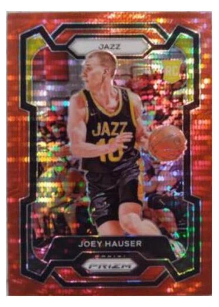 2023-24 Panini Prizm Base Set Joey Hauser Red Seismic #293 card