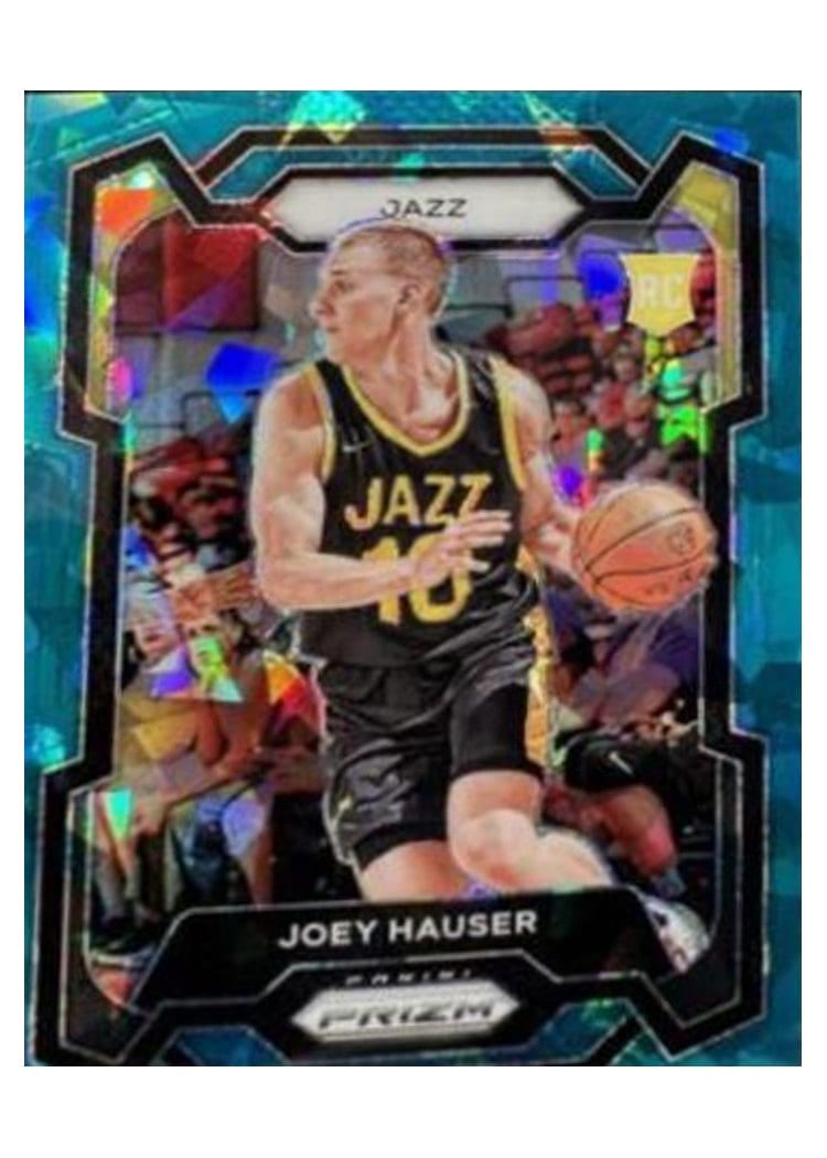 2023-24 Panini Prizm Base Set Joey Hauser Teal Ice #293 card