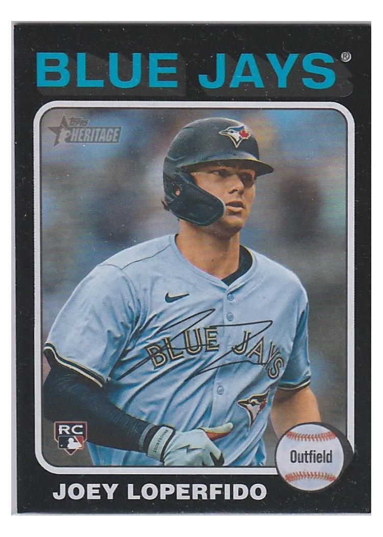2024 Topps Heritage Base Set Joey Loperfido #709 card