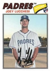 2018 Topps Archives Base Set Joey Lucchesi #123 card