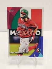 2023 Topps 2023 World Baseball Classic Stars Autographs Joey Meneses #WBC-52 card