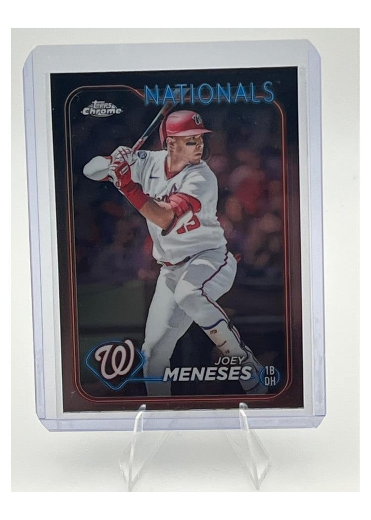 2024 Topps Chrome Base Set Joey Meneses #242 card