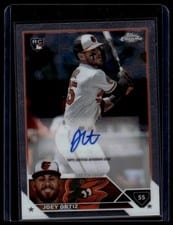 2023 Topps Chrome Update Autograph Joey Ortiz #AC-JO card