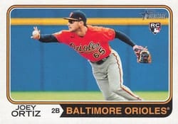 2023 Topps Heritage Base Set Joey Ortiz #567 card