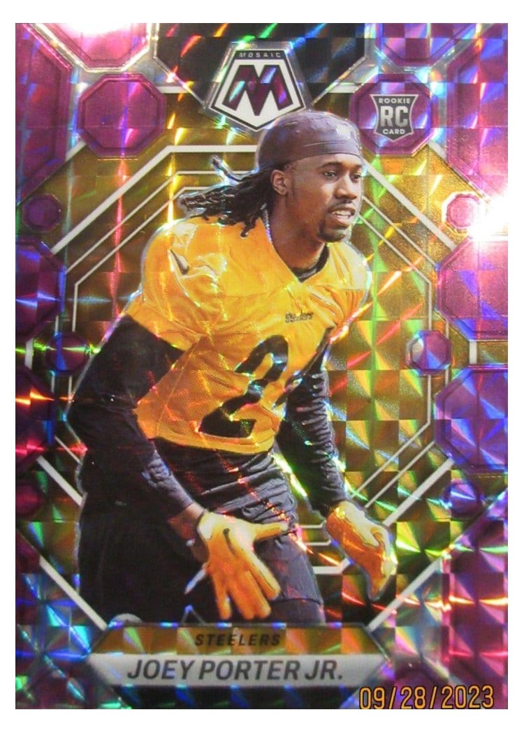 2023 Panini Mosaic Base Set Joey Porter Jr. #335 card