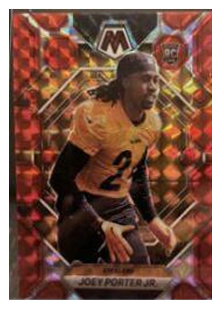 2023 Panini Mosaic Base Set Joey Porter Jr. #335 card