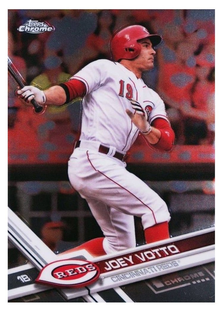 2017 Topps Chrome Base Set Joey Votto #94 card