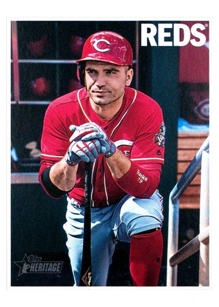 2019 Topps Heritage Base Set Joey Votto #465 card