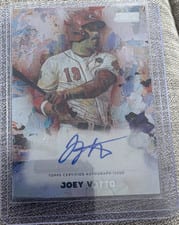 2025 Stadium Club Abstract Autographs Joey Votto #AA-JV card