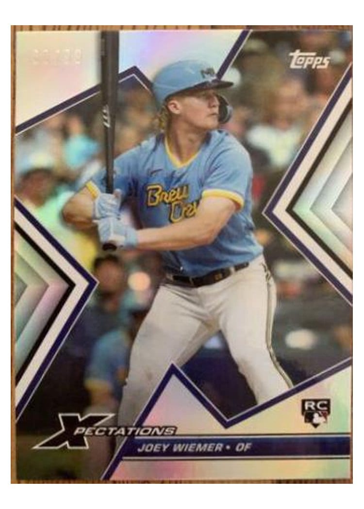 2023 Topps Xpectations Base Set Joey Wiemer #7 card