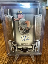 2024 Topps Tier One Break Out Autographs Joey Wiemer #BOA-JW card