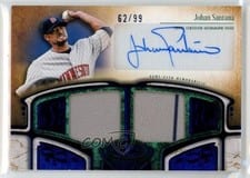 2026 Topps Tier One Autographed Tier One Relics Johan Santana #AT1R-JSA card