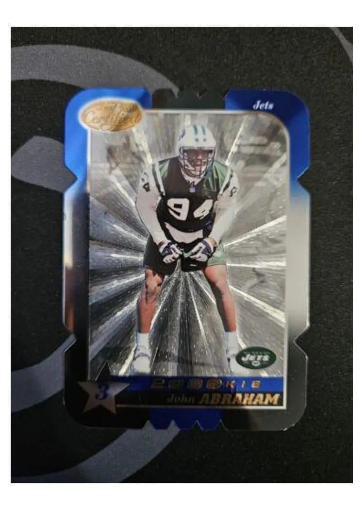 2000 Leaf Certified John Abraham #176 card