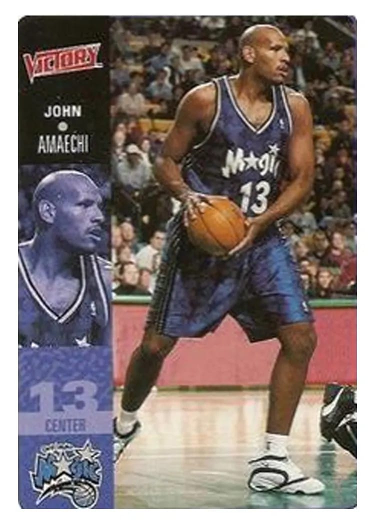 2000 Upper Deck Victory John Amaechi #148 card
